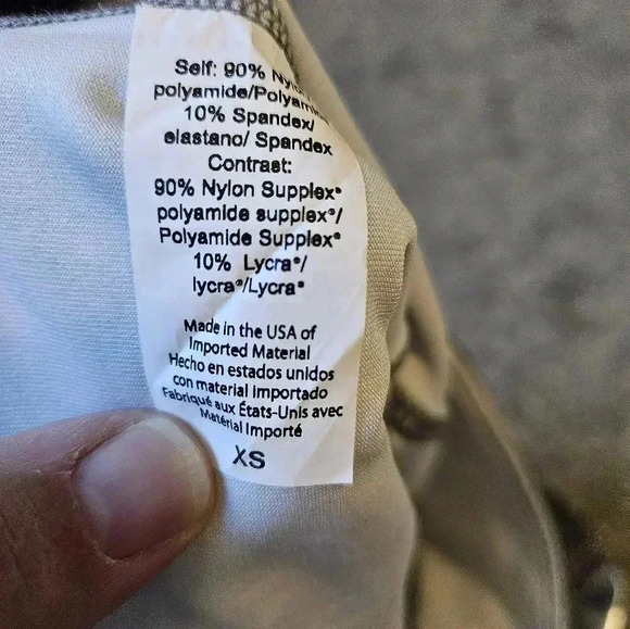 Beyond Yoga Tie Dye High Waisted Shine On Midi Legging Gray Foil XS - Picture 11 of 12